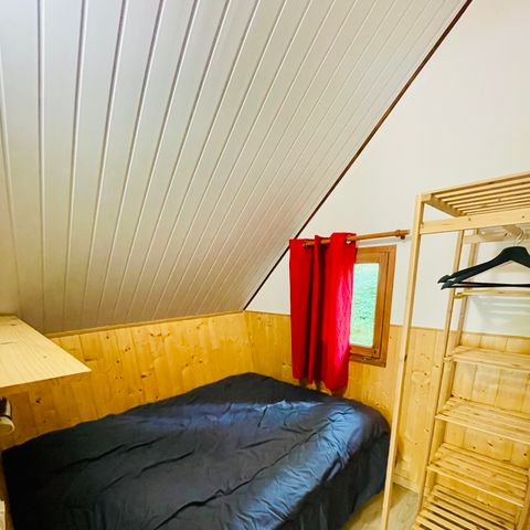Chalet 4 personen - Sunflower Standard 18m² - 1 Schlafzimmer + Unüberdachte Terrasse 9m²