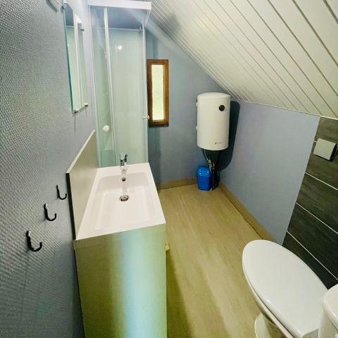 Chalet 4 Personen - Sunflower Standard 18m² - 1 Schlafzimmer + Unüberdachte Terrasse 9m²