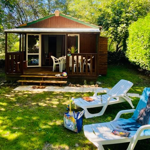 Chalet 5 personen - Chalet Hibiscus Standard 20m² - 2 kamers + 10m² overdekt terras