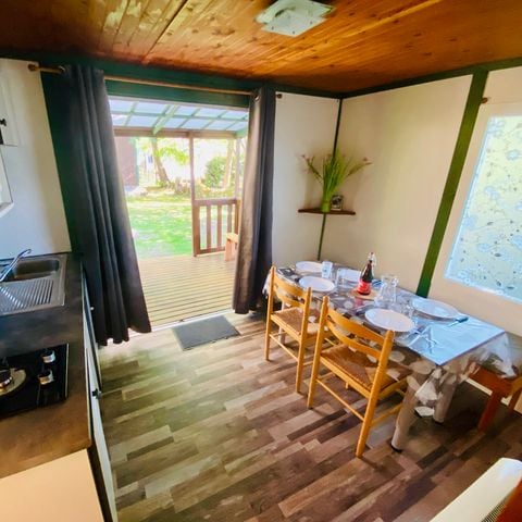 CHALET 5 persone - Chalet Hibiscus Standard 20m² - 2 camere da letto + 10m² terrazza coperta