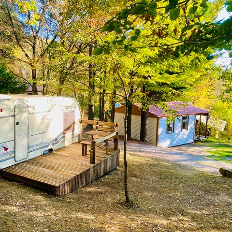 CARAVANA 2 personas - Locaravane 10m² + Terrasse 9m² + terraza