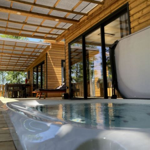 BUNGALOW 10 people - Cabane Spa Prestige XL 4ch. - 10p (Air conditioning)