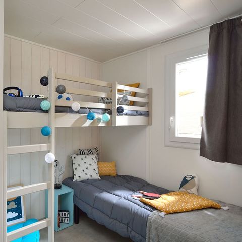 Bungalow 10 Personen - Cabane Spa Prestige XL 4Sch. - 10p (Klima)