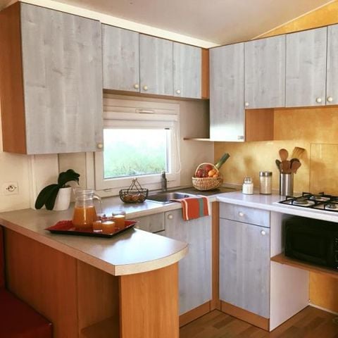 Stacaravan 6 personen - OLIVIER (met airconditioning)