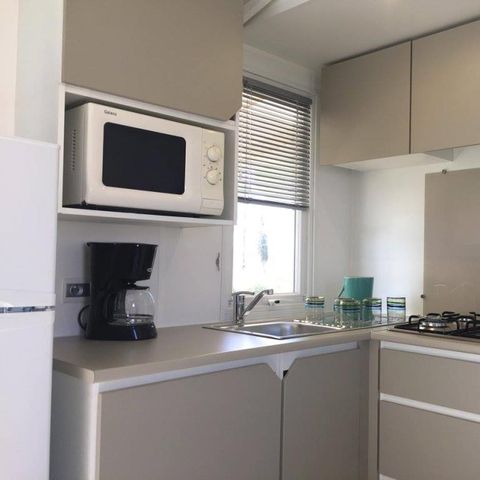 Mobilheim 6 Personen - Camélia Confort Klimaanlage mit Terrasse 3 Zimmer