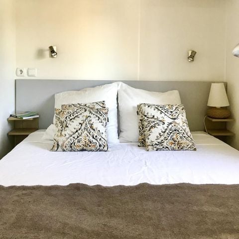 MOBILHOME 6 personnes - Mobil Home Laurier Grand Confort Climatisation avec terrasse 3 chambres