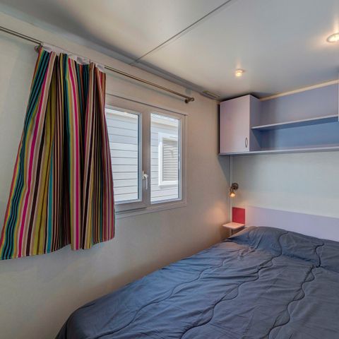 Mobile home 6 persons - Classic | 3 Bedrooms | 6 Pers. | Raised terrace | Air-con.