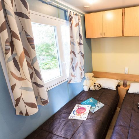 Mobile home 4 persons - Comfort | 2 Bedrooms | 4 Pers | Single Terrace | 1 Bathroom | Air Conditioning