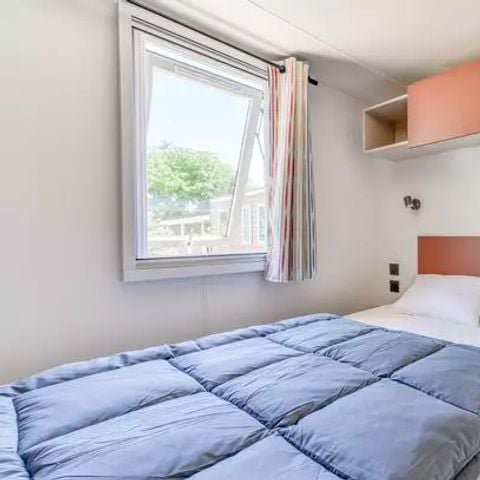 Mobilheim 6 Personen - Premium | 3 Schlafz. | 6 Pers. | Erhöhte Terrasse | Klimaanlage | TV