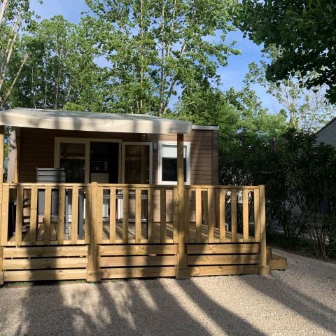 Mobilheim 2 personen - PREMIUM COTTAGE CAHITA KLIMATISIERT 1 Schlafzimmer
