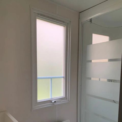 Mobilheim 6 Personen - CONFORT 31m² - (6pers) 3 Schlafzimmer + 1SDB + WC + Halbüberdachte Terrasse