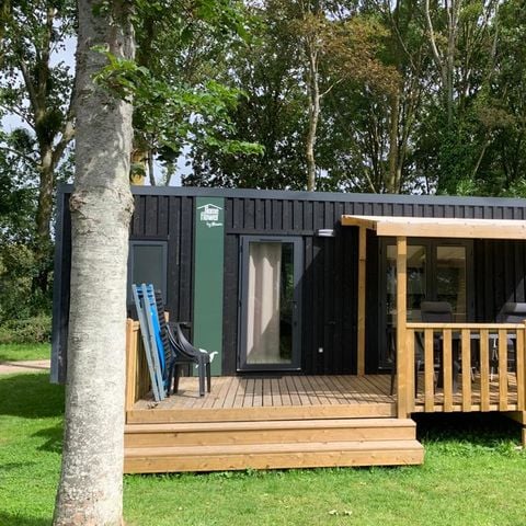 MOBILHOME 4 personnes - Homeflower Premium 29m² (4pers)  2CH +SDB+WC +TV + LV - Vue canal