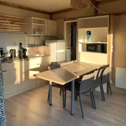 Chalet 5 persons - Premium 30m² - (5pers) 2 CH+ 1SDB + WC + Terrace 19m² + TV + LV + Canal View
