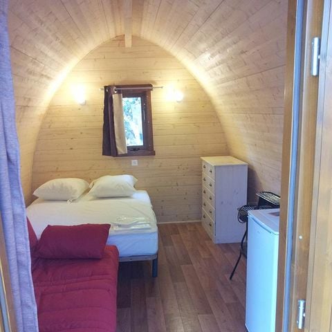 Chalet 4 persons - Chalet Insolite 19m² (1 bedroom) - without sanitary + Air conditioning (M/S) 2/4 pers