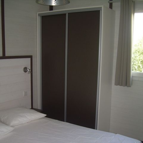 Chalet 4 personas - Chalet Bois Nature Confort 25m² (2ch - 4 pers) + Aire Acondicionado ( S )