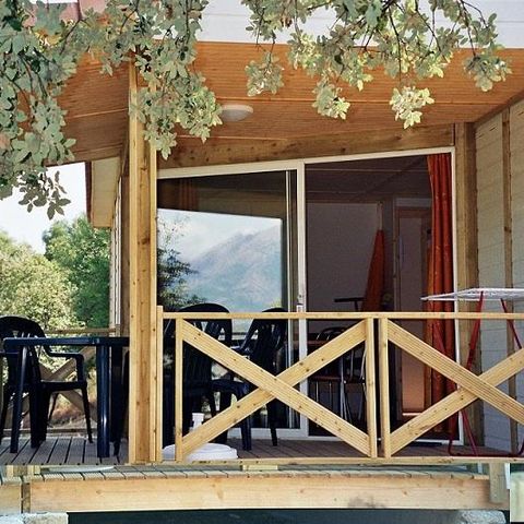 Chalet 5 persons - Chalet Vue Vallée Confort 35m² avec Clim (S) 4/5 pers