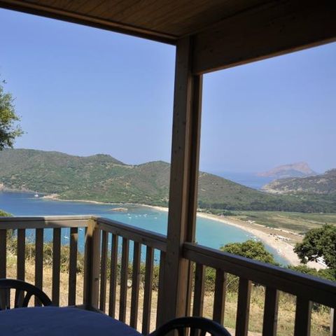 Chalet 5 persons - Chalet Vue Mer Confort 35m² avec Clim (S) 4/5 pers
