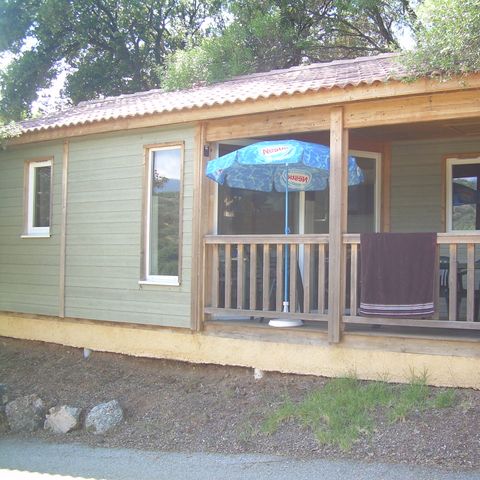 Chalet 5 persons - Chalet Vue Vallée Confort 35m² (2bed - 6 pers) + Air conditioning (M)