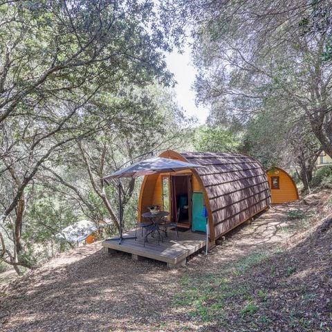 CHALET 2 people - Chalet Insolite 19m² (1bed - 2 pers) - without sanitary facilities + Air conditioning (M/D)