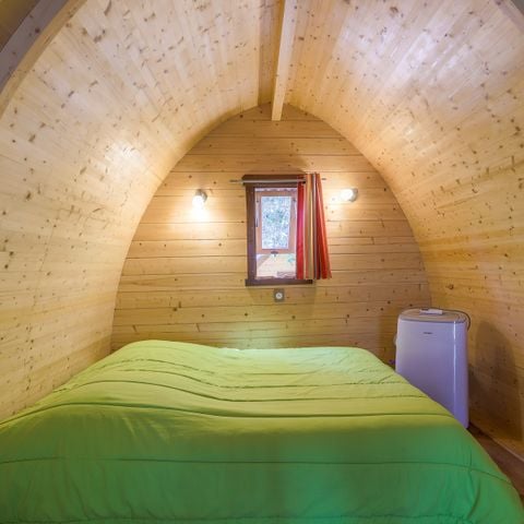 Chalet 2 personen - Ausgefallenes Chalet 19m² (1 Schlafraum - 2 pax) - ohne Sanitäranlagen + Klimaanlage (M/D)
