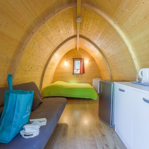 Chalet 2 personen - Ausgefallenes Chalet 19m² (1 Schlafraum - 2 pax) - ohne Sanitäranlagen + Klimaanlage (M/D)