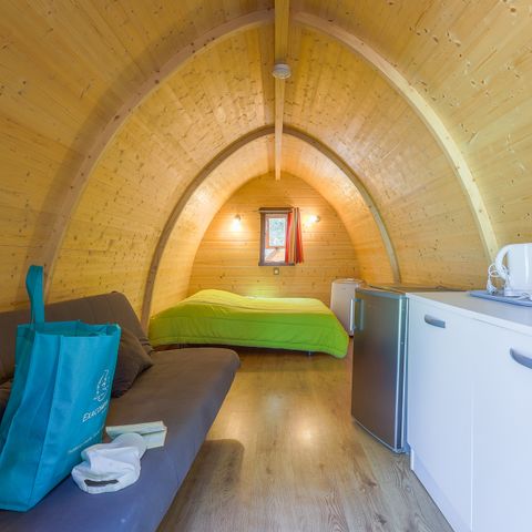 Chalet 2 persons - Chalet Insolite 19m² (1bed - 2 pers) - without sanitary facilities + Air conditioning (M/D)
