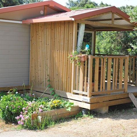 Chalet 5 personen - Chalet Essentiel Confort 25m² avec Clim (S) 5 pers