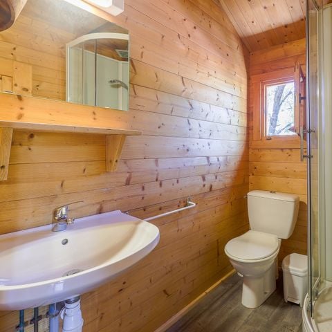 Chalet 5 personen - Houten Chalet Natuur Comfort 38m² met Klim (S ) 4 pers