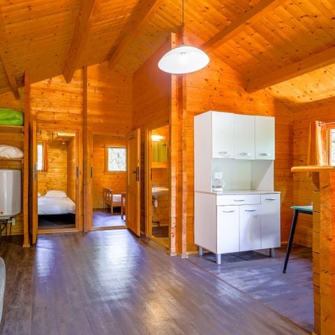 Chalet 5 persone - Chalet di legno Nature Confort 38m² con Clim (S ) 4 pers