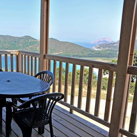 Chalet 5 Personen - Meerblick Komfort 35m² mit Klimaanlage (M/D)