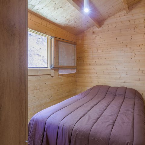 Chalet 4 Personen - Holzchalet Nature Confort 25 m² mit Klimaanlage (M) 4 Pers.
