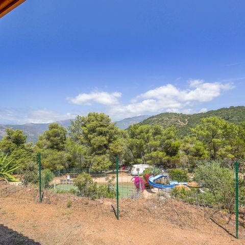 Chalet 4 persons - Chalet Nature Confort 25 m² with air-conditioning (M) sleeps 4