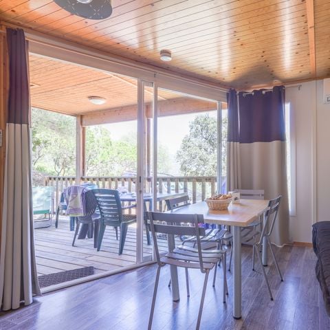 Chalet 5 persone - Chalet vista valle Comfort 35m² con aria condizionata (M)