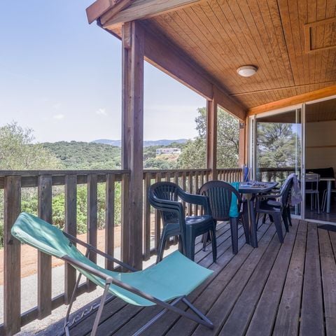 Chalet 5 personen - Chalet mit Talblick Komfort 35m² mit Klimaanlage (M)