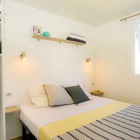 MOBILHOME 6 personas - Mobil-home | Confort | 2 Dormitorios | 4/6 Pers. | Terraza elevada | Aire acondicionado.