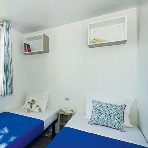 Mobilheim 6 Personen - Mobilheim | Comfort | 2 Zi. | 4/6 Pers. | Erhöhte Terrasse | Klim.