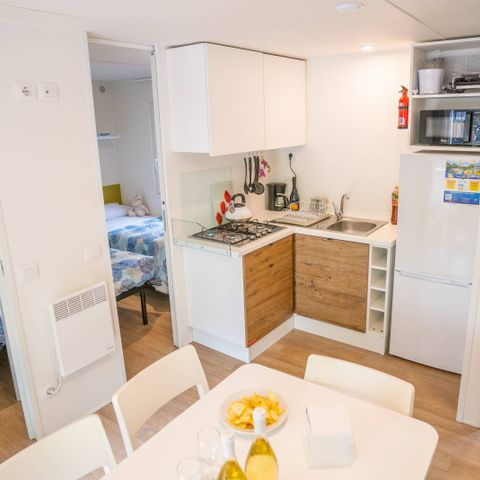 Stacaravan 6 personen - Gelukkige overste