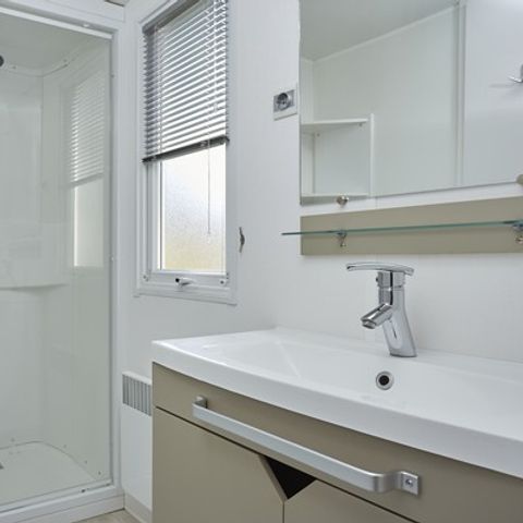 MOBILHOME 6 personas - Confort | 2 Dormitorios | 4/6 Pers | Terraza elevada | Aire acondicionado
