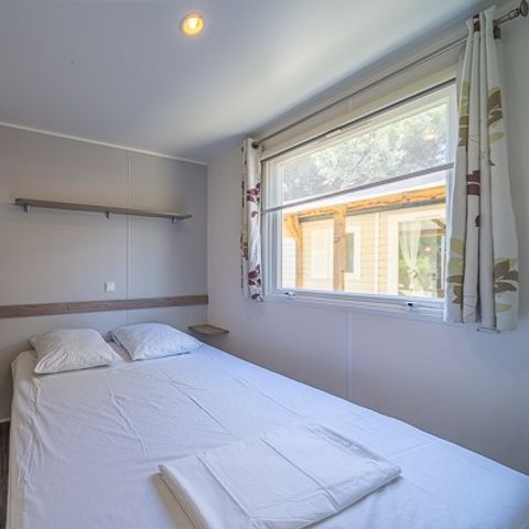 Stacaravan 6 personen - Mobile-home | Comfort | 2 Slaapkamers | 4/6 Pers. | Verhoogd terras | Airconditioning.