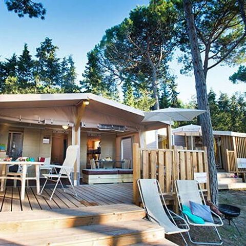 LODGE 5 personen - Super Lodge Tent | 2 Slaapkamers | 4/5 Pers.