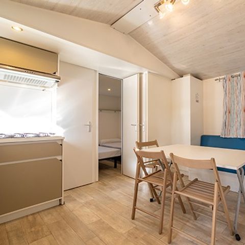 MOBILHOME 6 personas - Mobil-home | Confort | 3 Dormitorios | 6 Pers. | Terraza elevada | Aire acondicionado