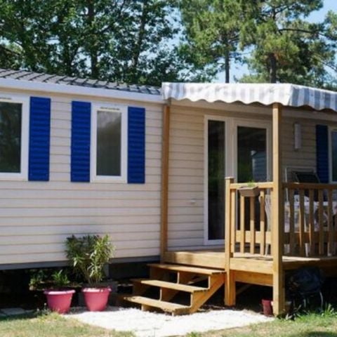 Stacaravan 6 personen - 3 slaapkamers