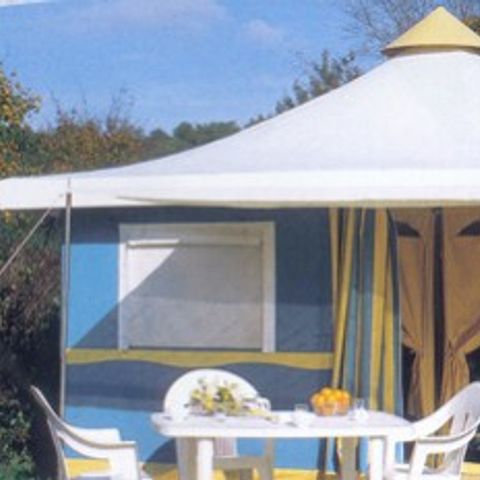 BUNGALOW IN TELA 5 persone - Senza servizi igienici