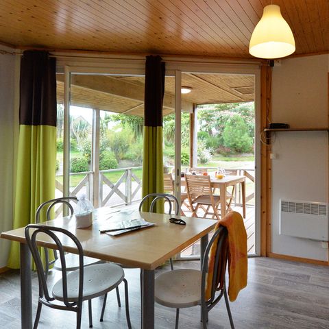 Chalet 4 Personen - Komfort-Chalet PREMIUM 33 m² - 2 Zimmer