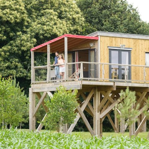Mobile home 4 persons - Cottage on stilts PREMIUM - 2 bedrooms
