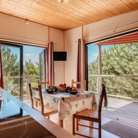 BUNGALOW 4 personnes - Cottage sur pilotis PREMIUM - 2 chambres