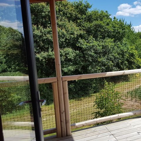 Mobilheim 5 Personen - Cottage auf Stelzen PREMIUM - 2 Zimmer