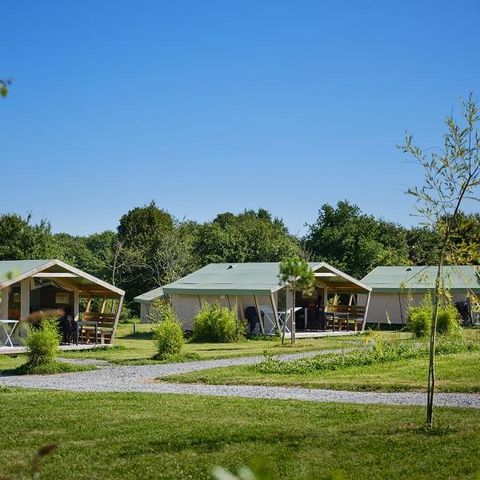 TENTE TOILE ET BOIS 5 personnes - Safari Confort