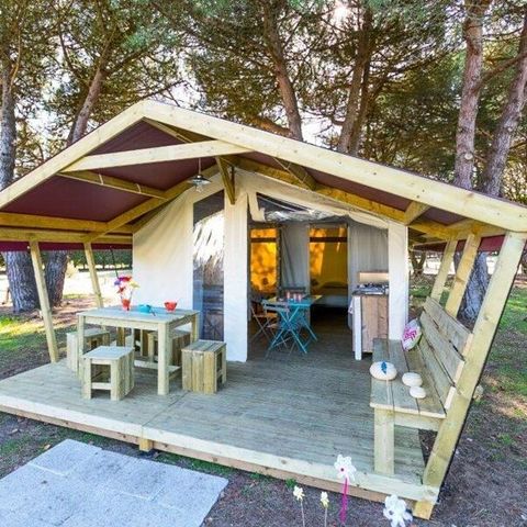 SafariZelt 5 Personen - Safari Komfort