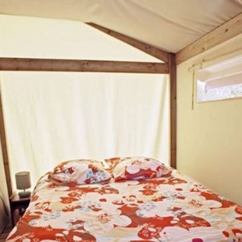 Tente en toile et en bois 5 personnes - Safari Confort